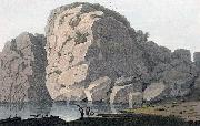 John William Edy Rock near Krageroe oil painting on canvas